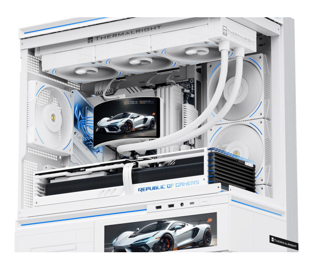 Thermalright Rainbow Vision 360 Turbo Argb White 3x120mm - 1483703 - zdjęcie 6